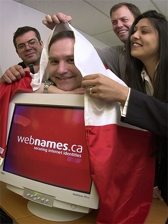 Old Webnames management team