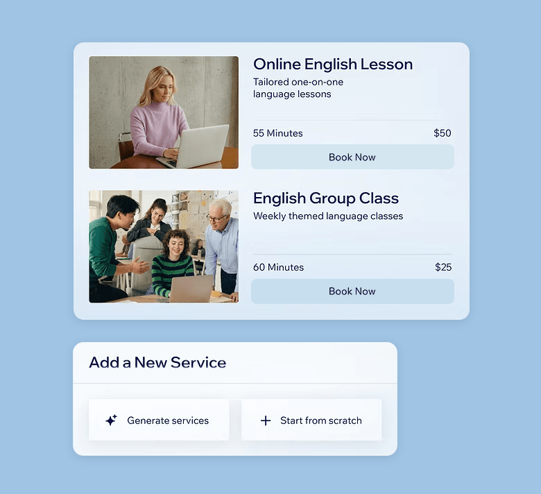 Online booking