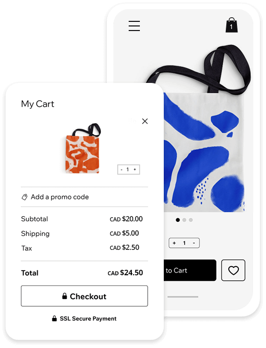 eCommerce tote business