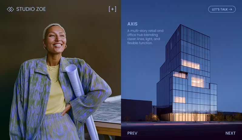Architect wix website